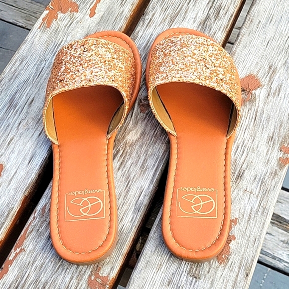 Everglades Shoes Rose Gold Sandals Poshmark